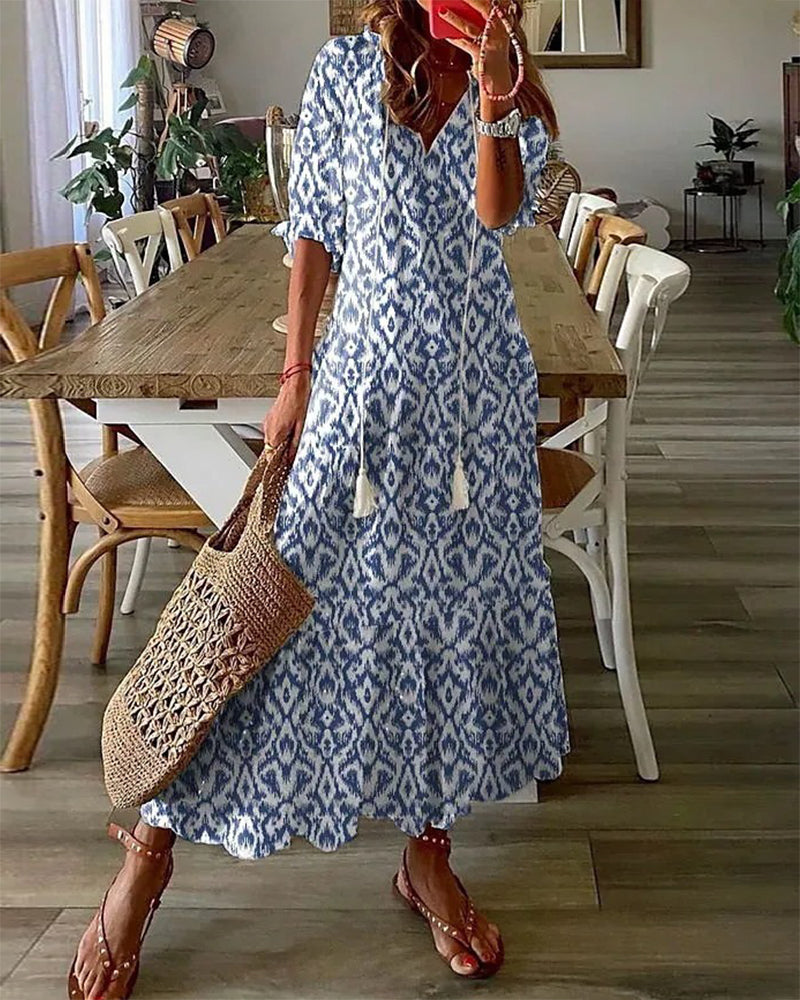 Michela – Vestido boho suave