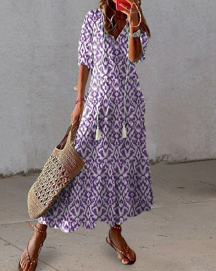 Michela – Vestido boho suave