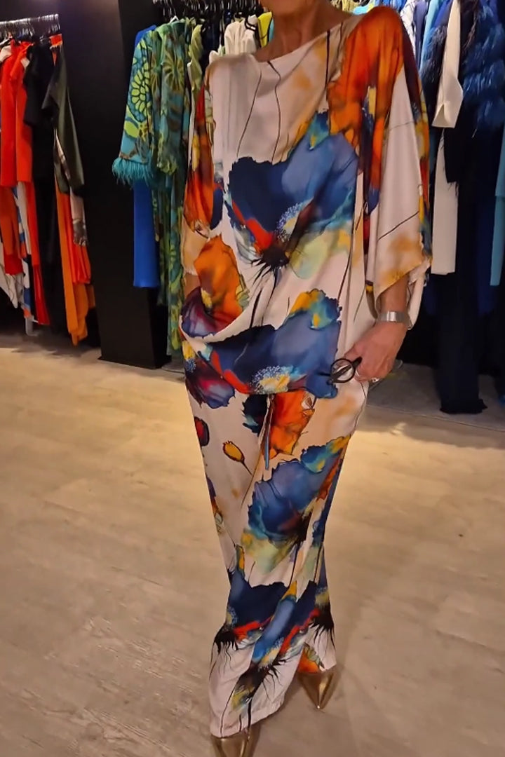 Emmarie - Completo elegante estampado