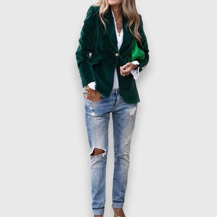 Alessia – Blazer elegante con un botón