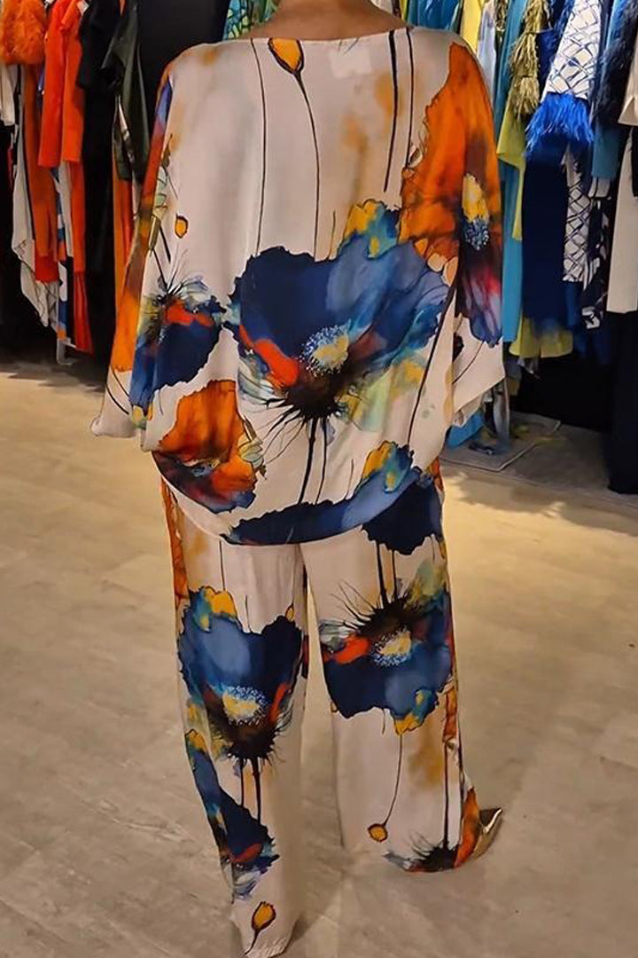 Emmarie - Completo elegante estampado