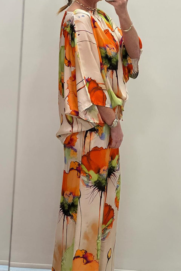 Emmarie - Completo elegante estampado