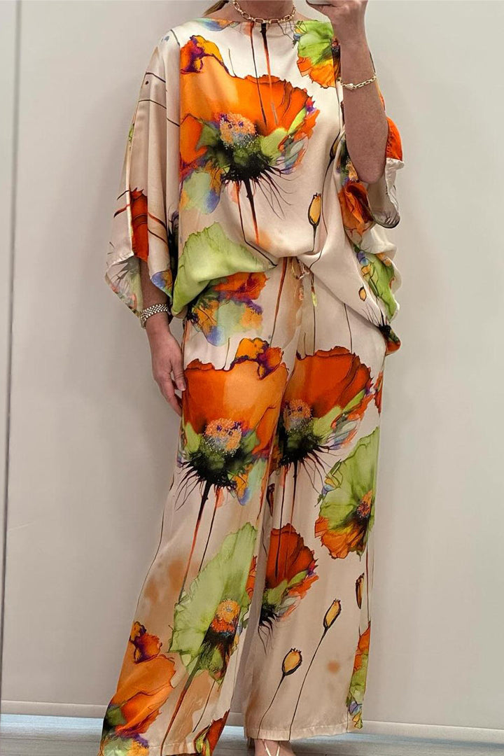 Emmarie - Completo elegante estampado
