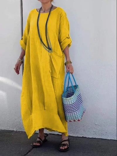 Leonora – Vestido boho oversize