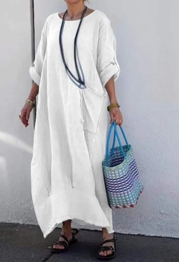 Leonora – Vestido boho oversize