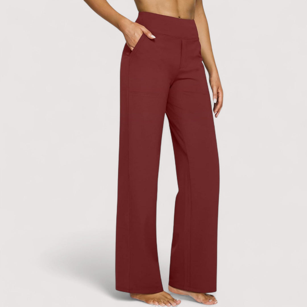 Elodie™ | Pantalones de jersey suave y elegante