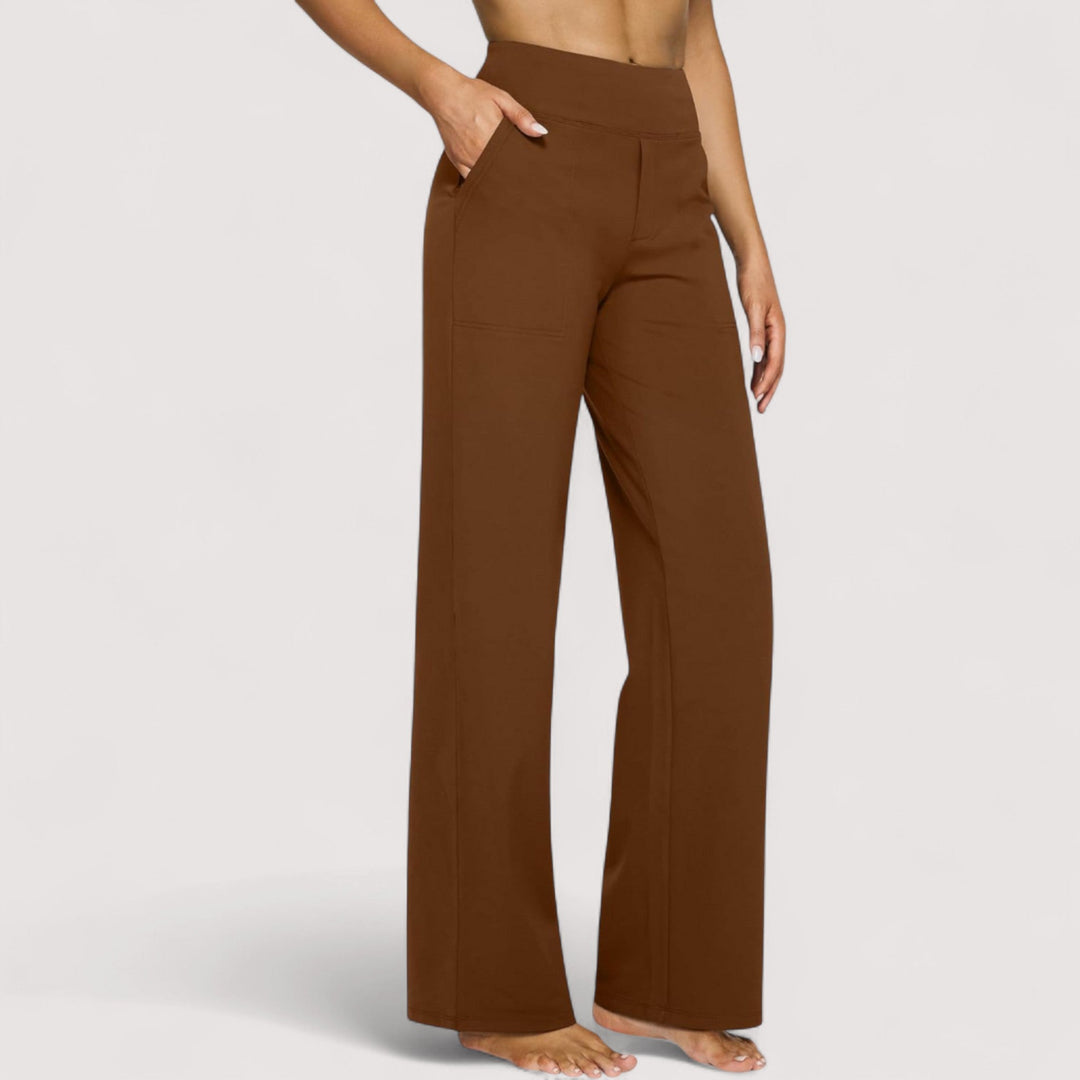 Elodie™ | Pantalones de jersey suave y elegante