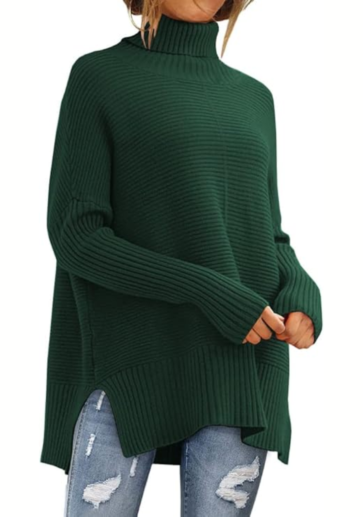 Elisa | Suéter Cálido de Cuello Alto Envolvente