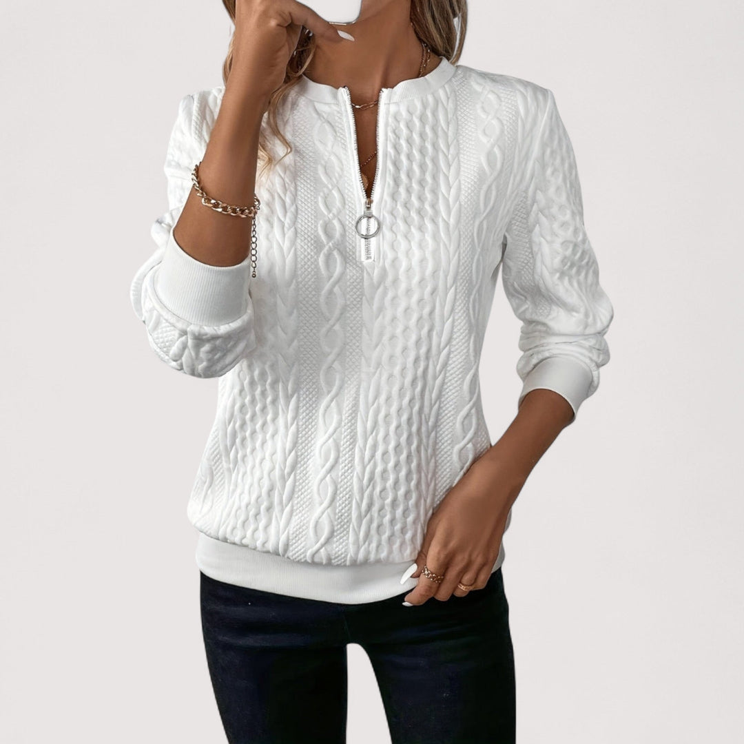 Birgit™ | Suéter elegante de jersey