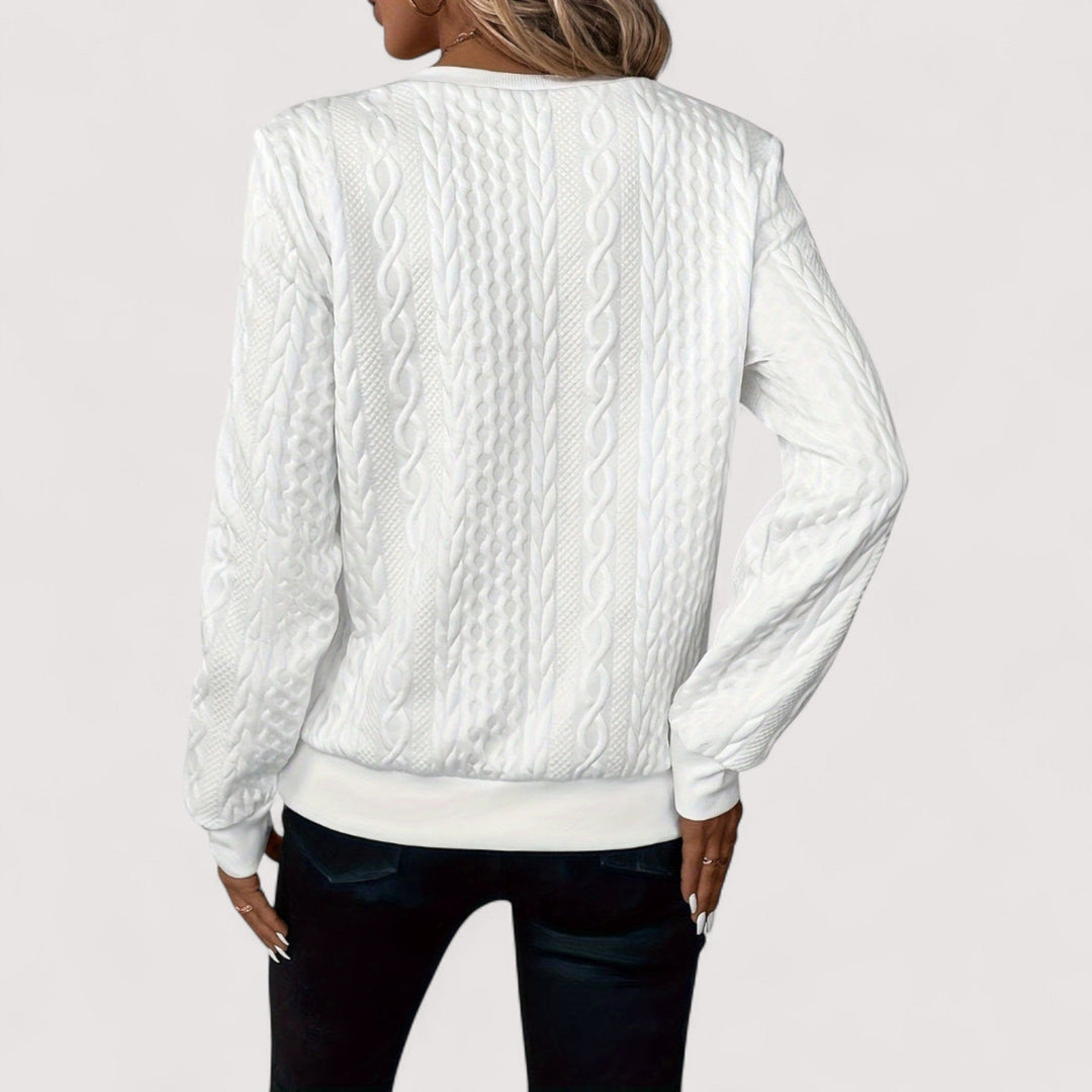 Birgit™ | Suéter elegante de jersey