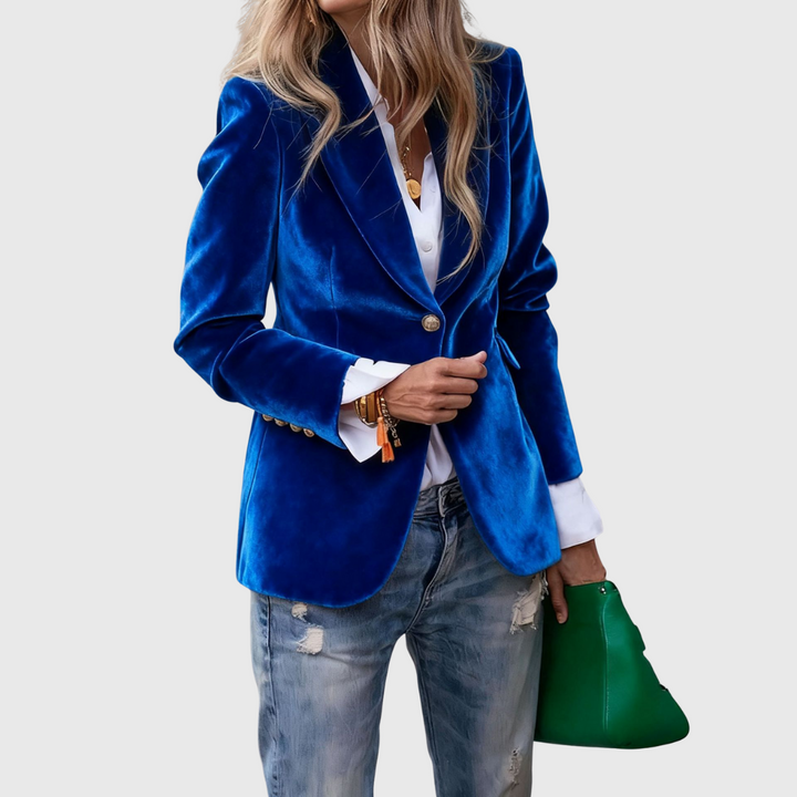 Alessia – Blazer elegante con un botón