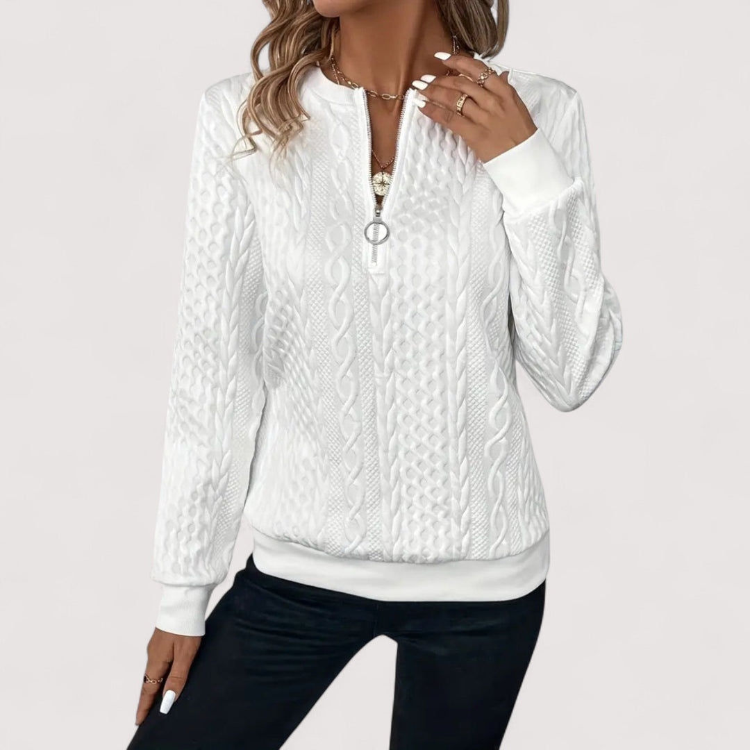 Birgit™ | Suéter elegante de jersey
