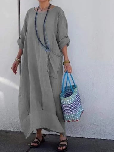 Leonora – Vestido boho oversize