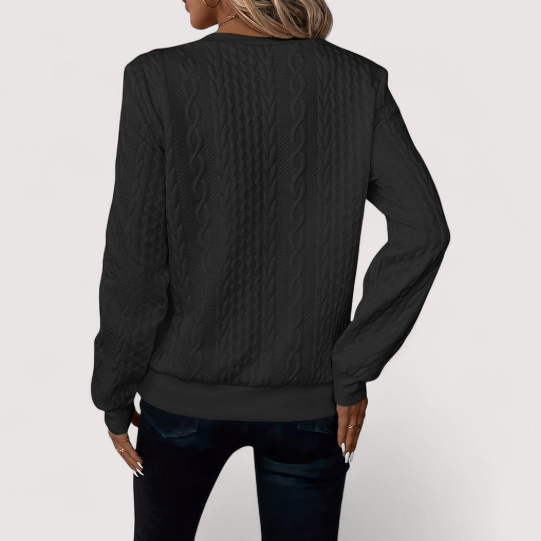 Birgit™ | Suéter elegante de jersey