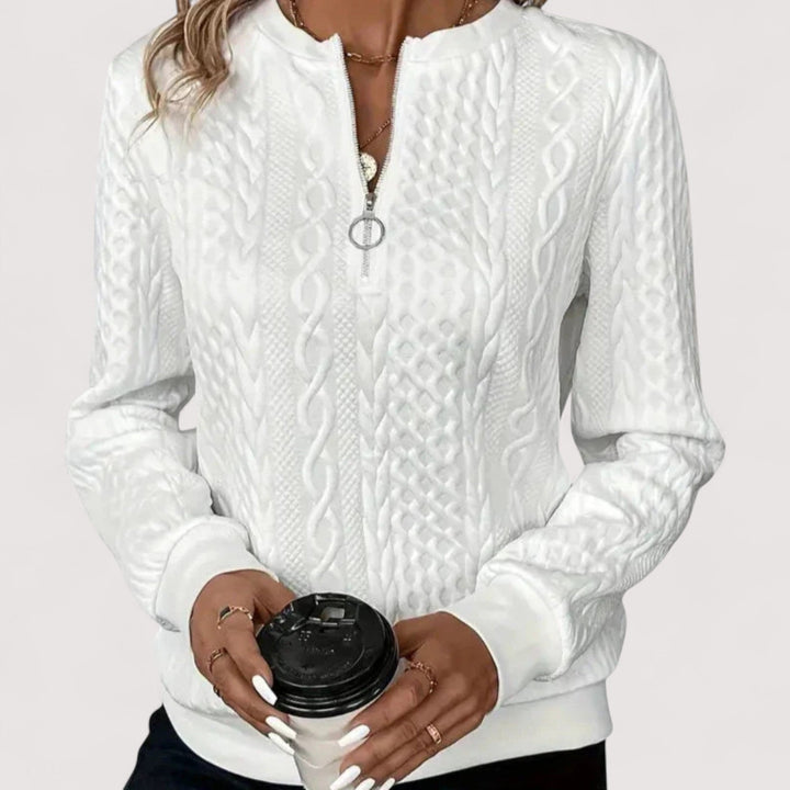 Birgit™ | Suéter elegante de jersey