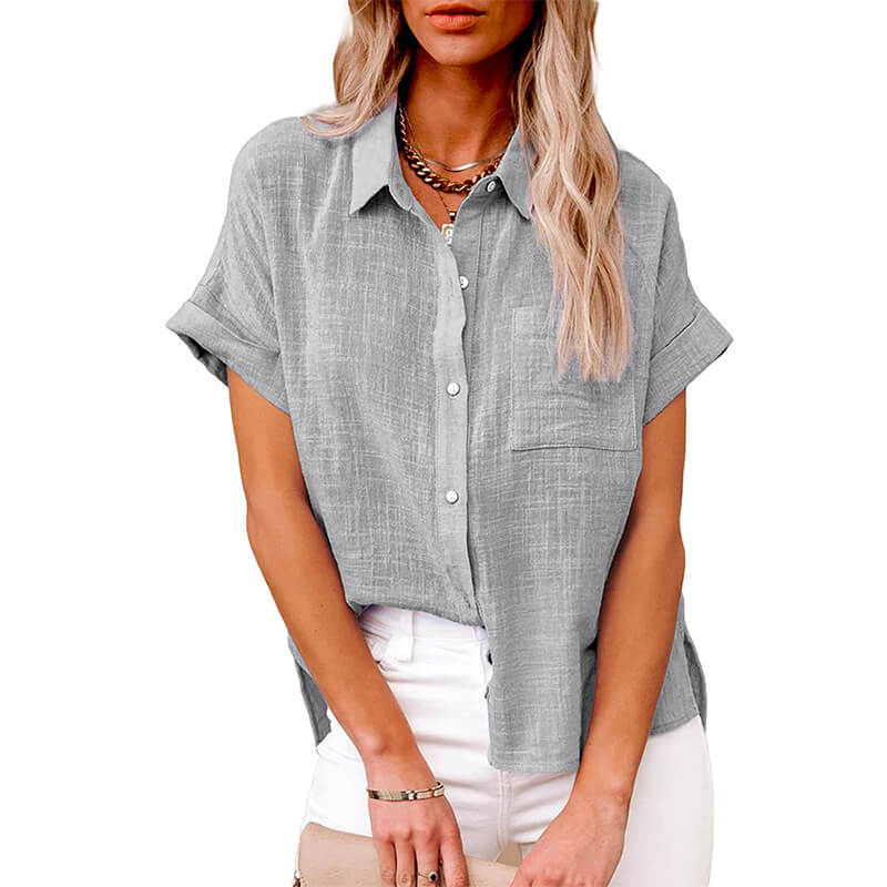 Miraqua - Blusa con botones