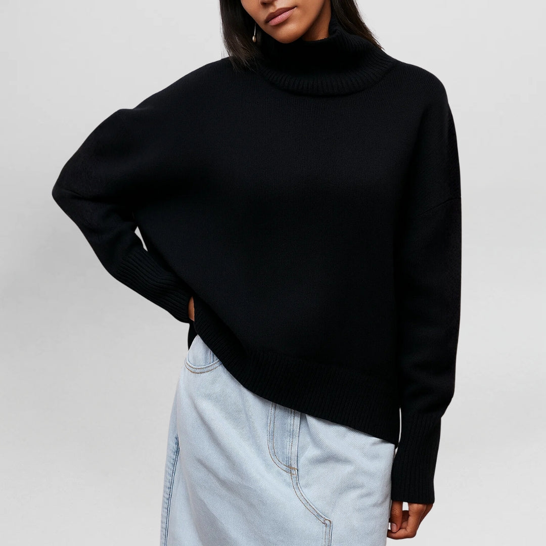 Stefanie | Suéter Cálido y Refinado con Cuello Alto