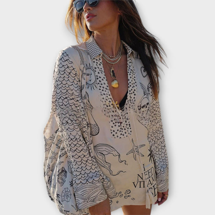Sandra – Vestido boho playa