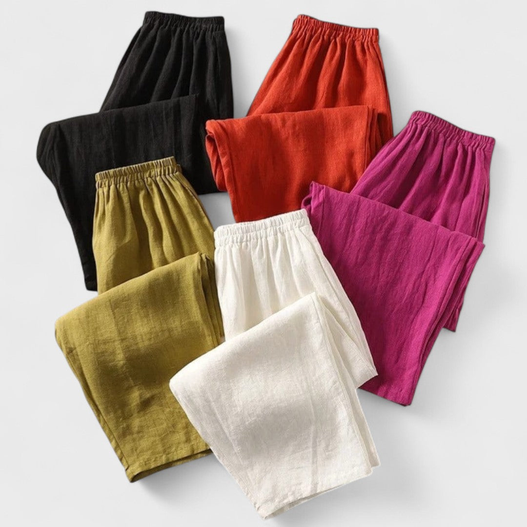 Esther - Pantalones de lino