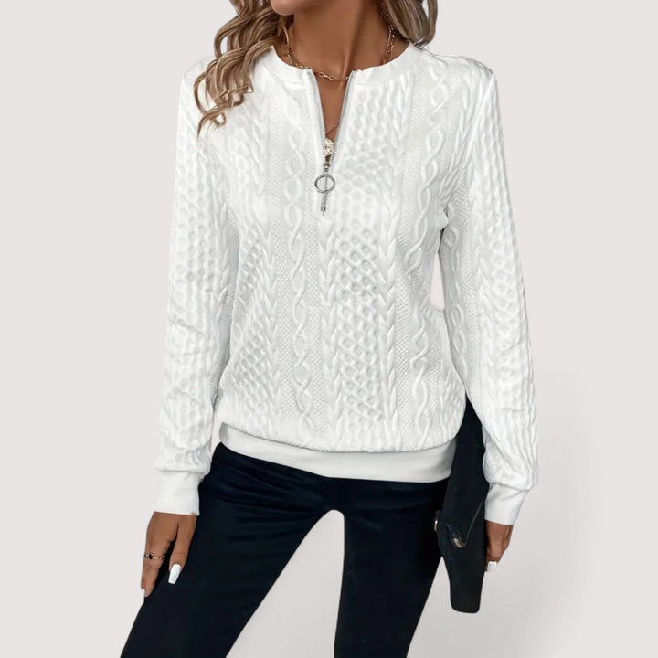 Birgit™ | Suéter elegante de jersey
