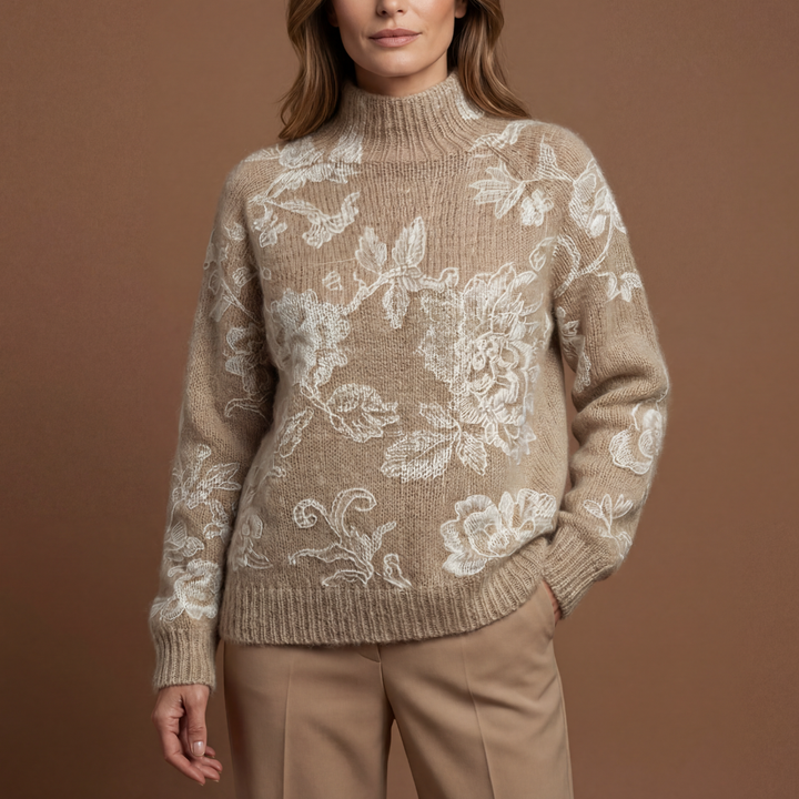 Stella | Suéter de Cuello Alto Cálido y Elegante