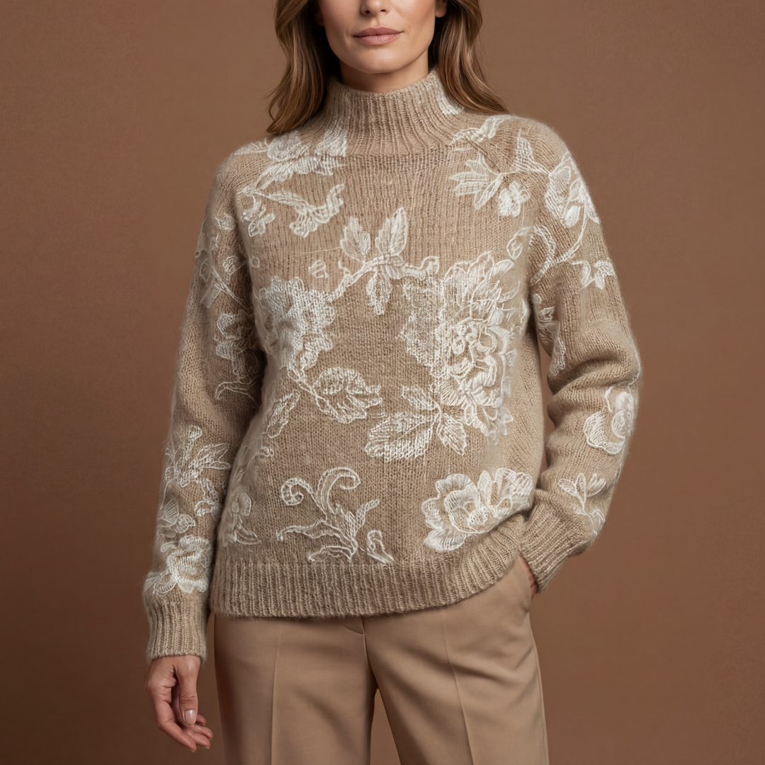 Stella | Suéter de Cuello Alto Cálido y Elegante