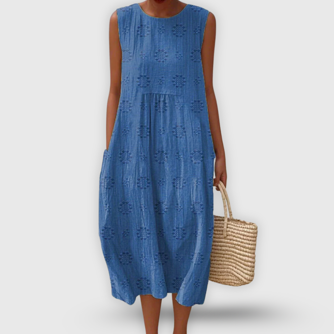Chiara – Vestido boho con bordados