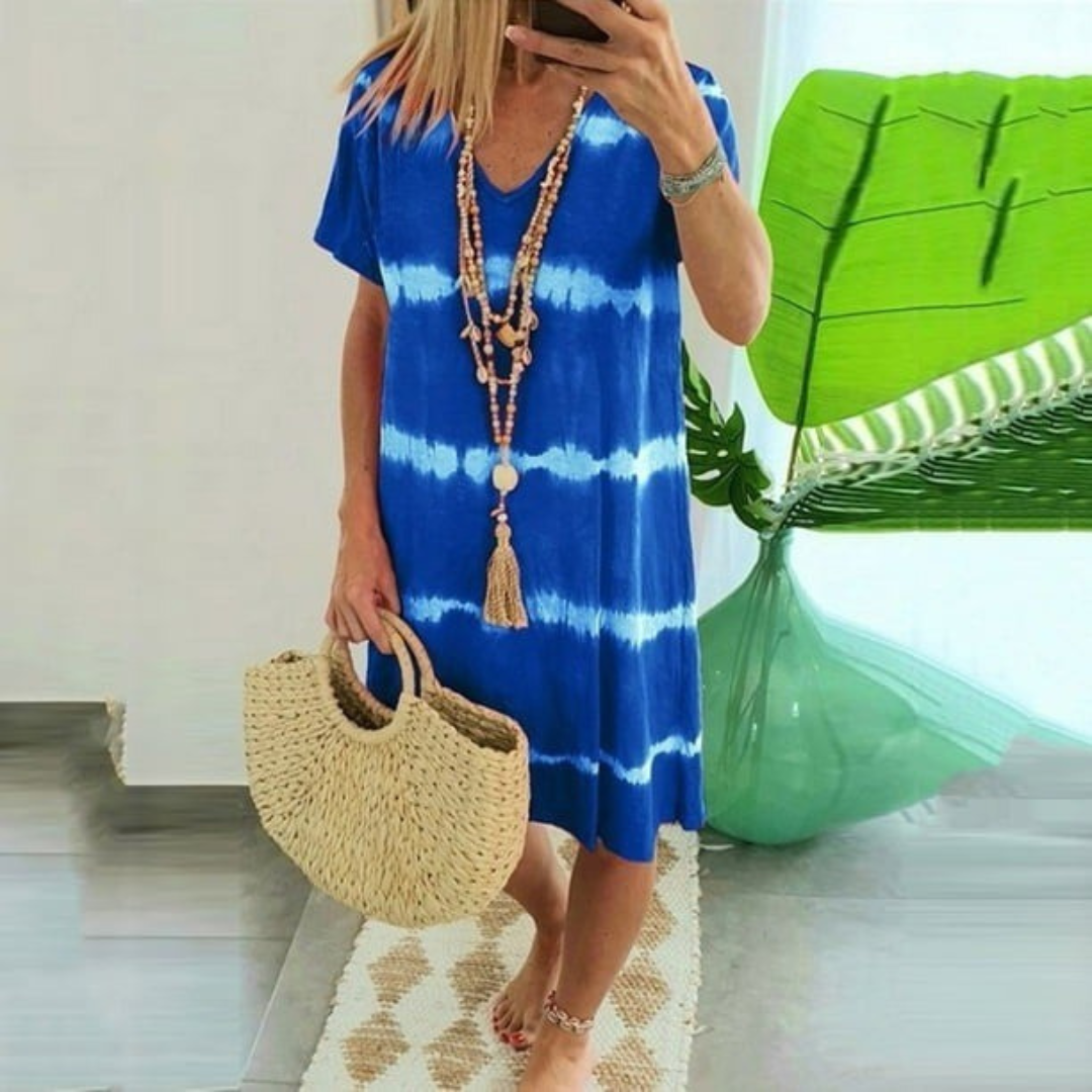 Wilma – Vestido boho tie-dye