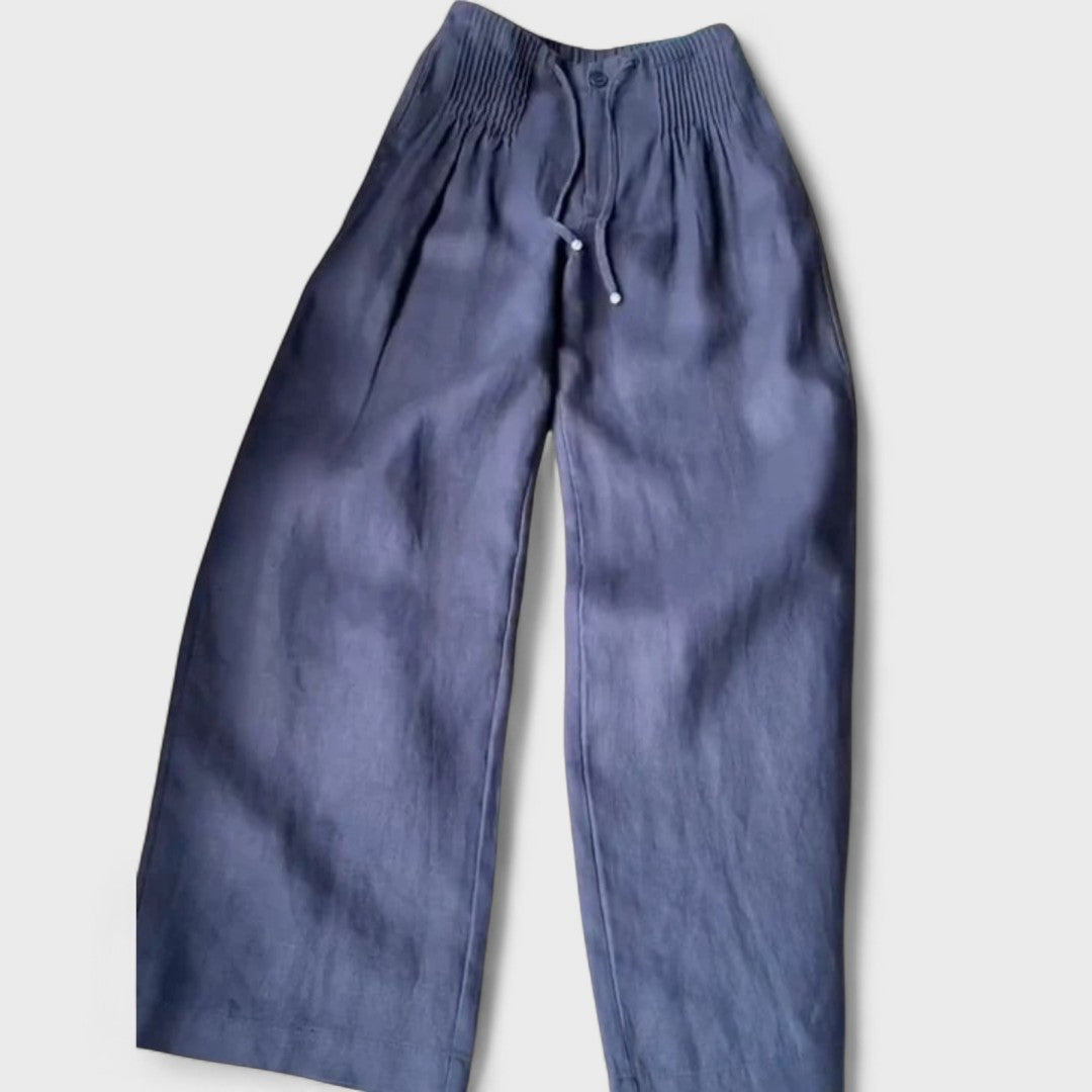Isalie - Pantalones de pierna ancha