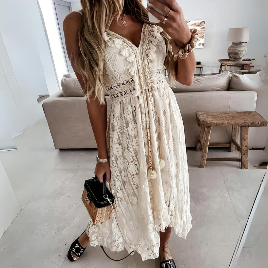Rachele – Vestido boho de encaje