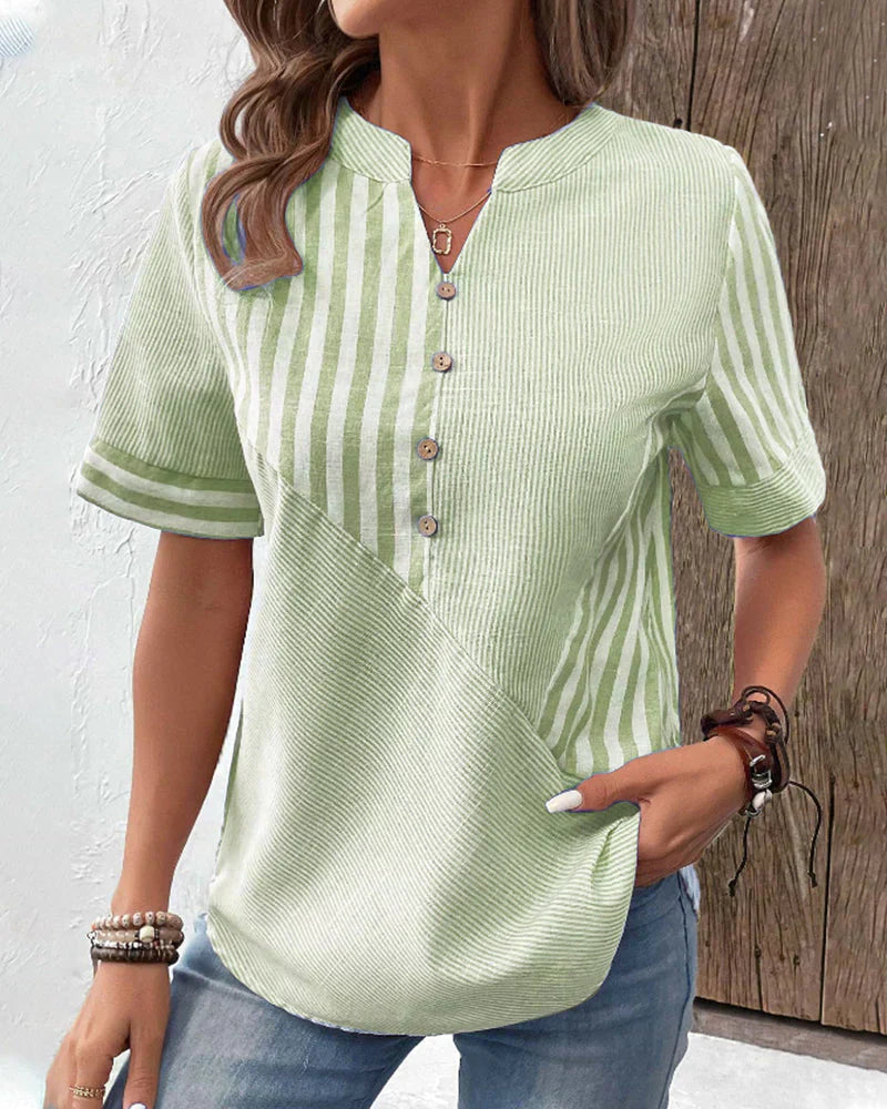 Talia - Blusa a rayas