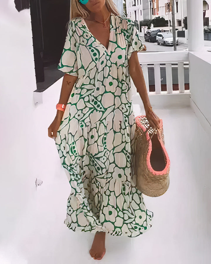 Martina – Vestido boho relajado