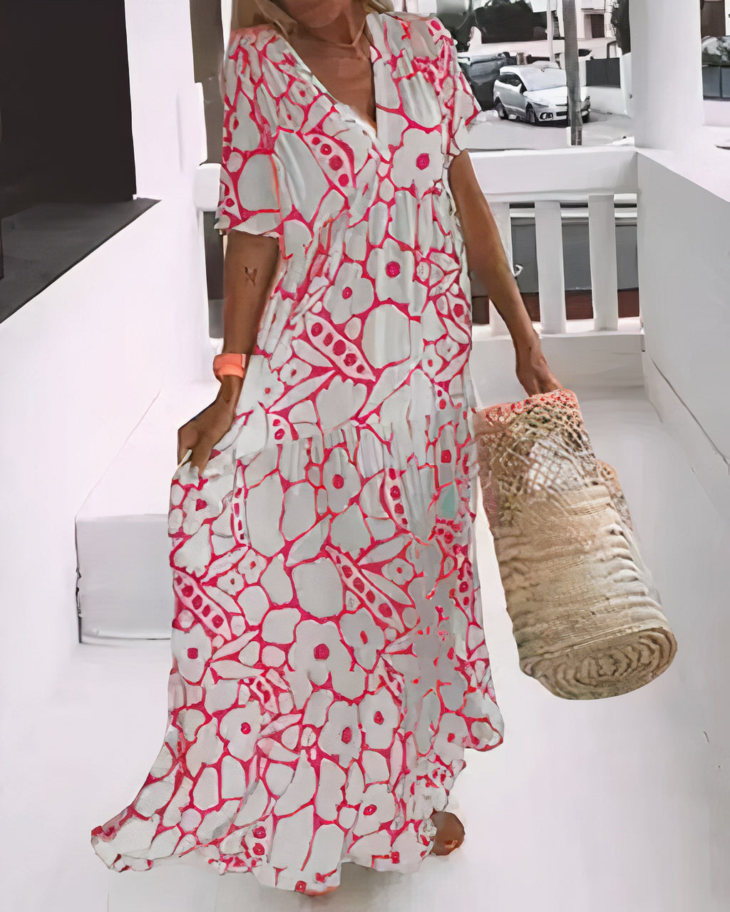 Martina – Vestido boho relajado