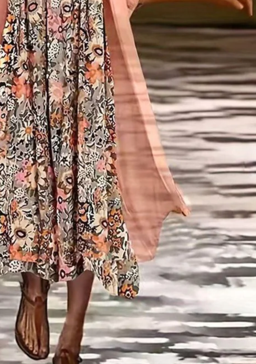Elisa – Vestido boho floral