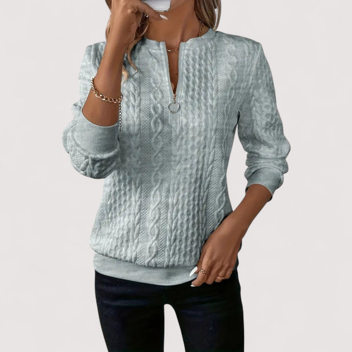 Birgit™ | Suéter elegante de jersey