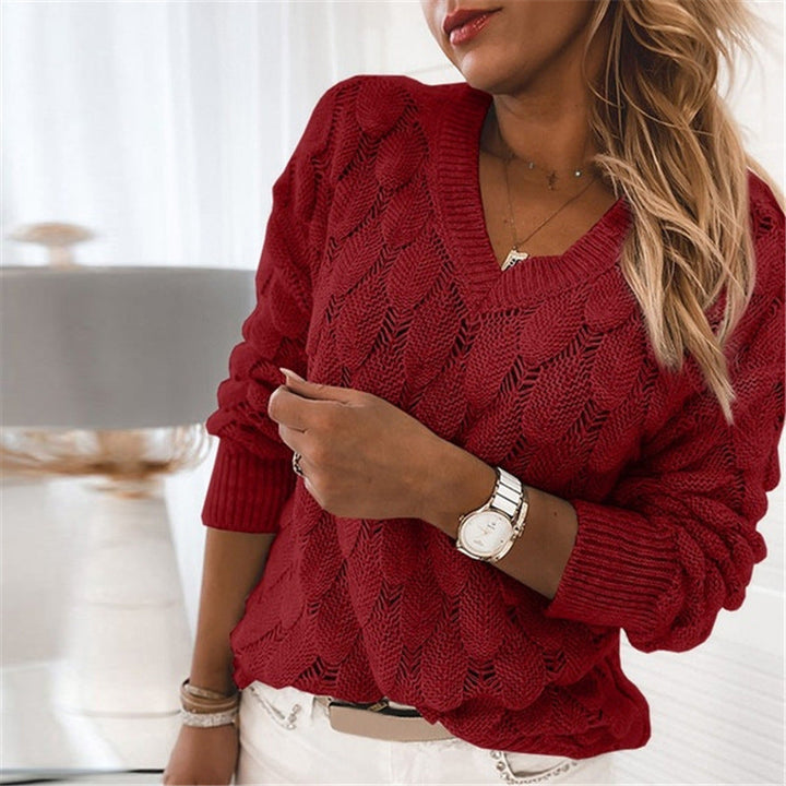 Margherita | Jersey con Escote en V Elegante