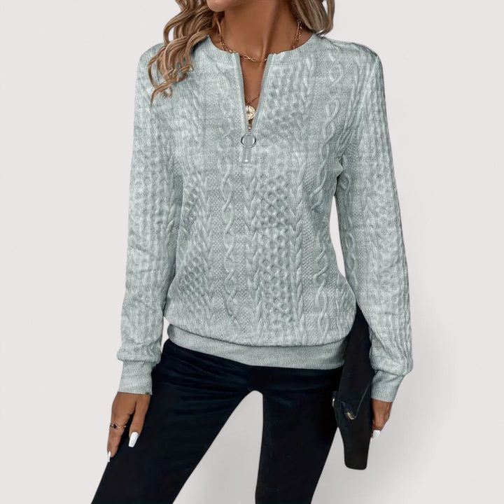 Birgit™ | Suéter elegante de jersey