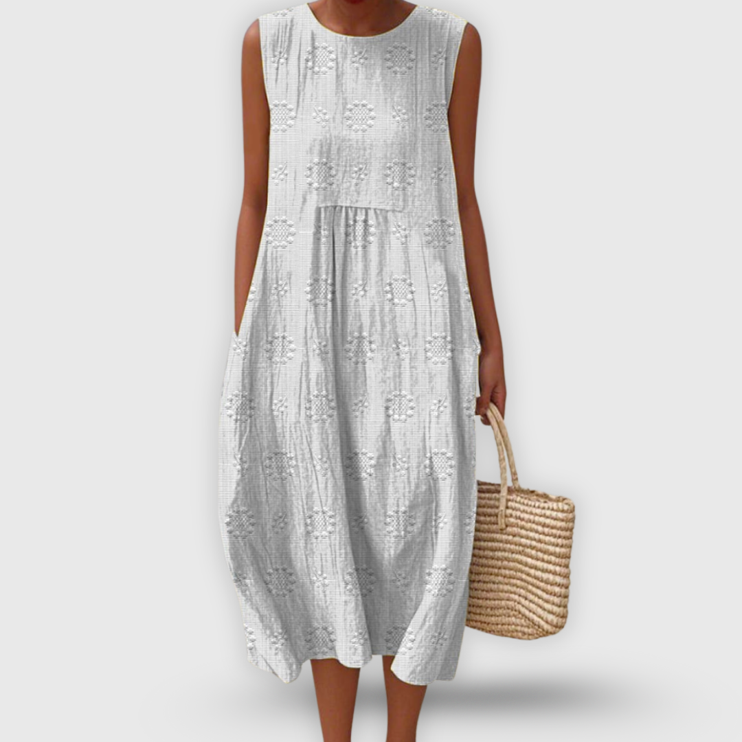 Chiara – Vestido boho con bordados