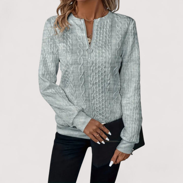 Birgit™ | Suéter elegante de jersey