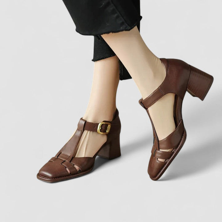 Vittoria - Tacones ortopédicos con cinturilla en T