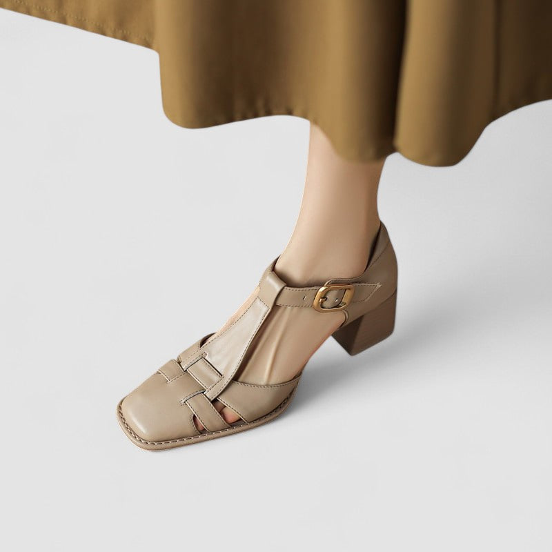 Vittoria - Tacones ortopédicos con cinturilla en T