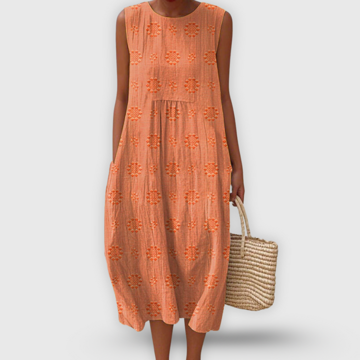 Chiara – Vestido boho con bordados