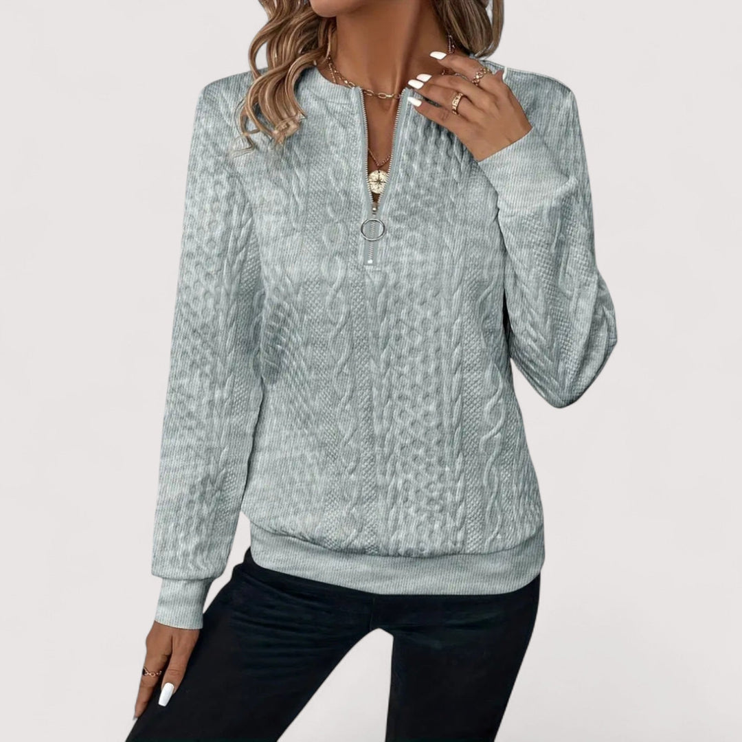 Birgit™ | Suéter elegante de jersey