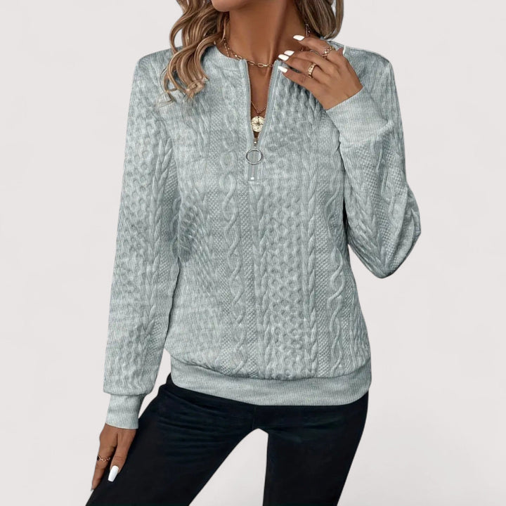 Birgit™ | Suéter elegante de jersey