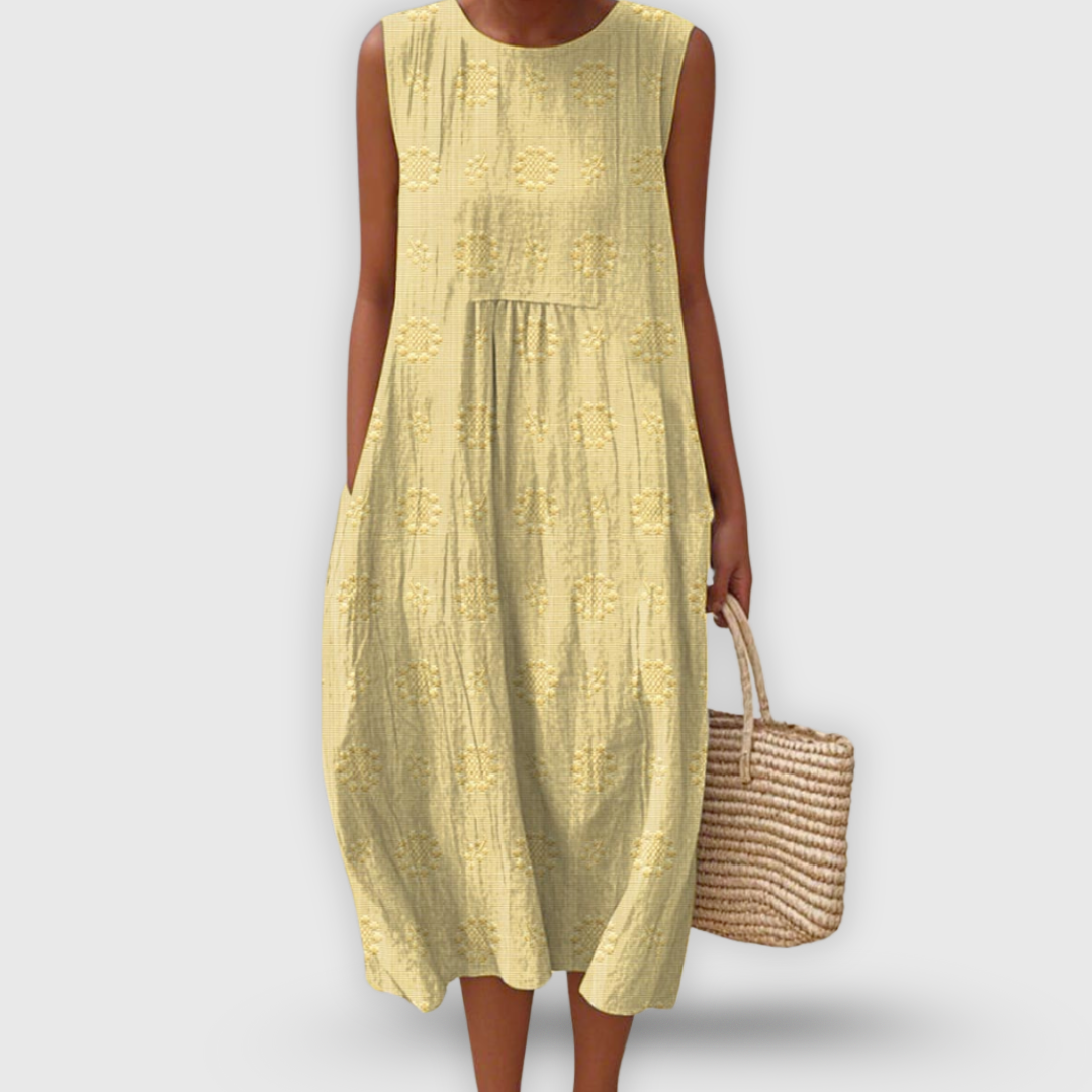Chiara – Vestido boho con bordados
