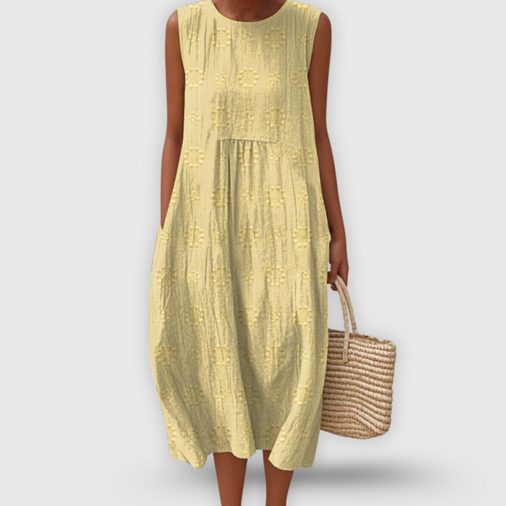 Chiara – Vestido boho con bordados