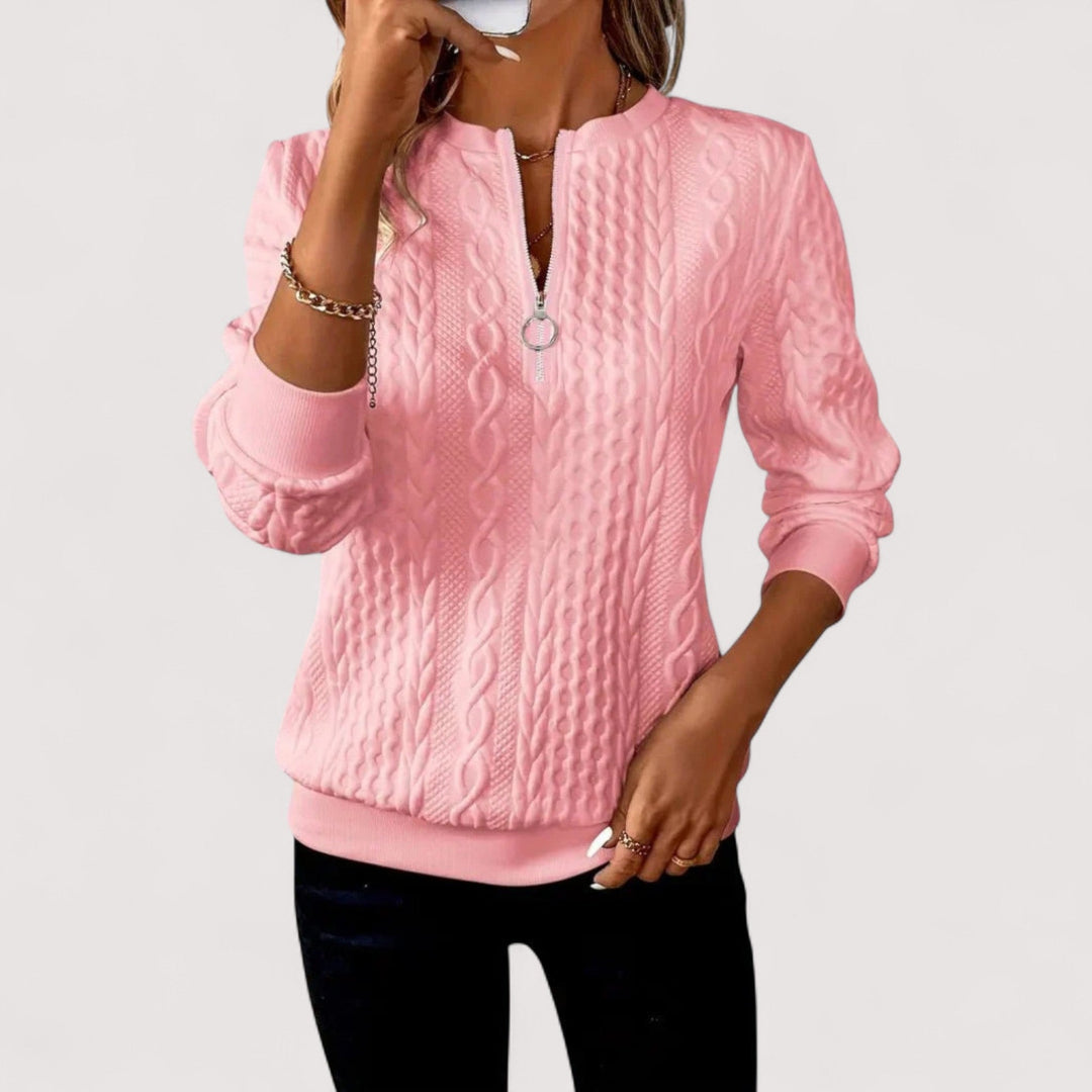 Birgit™ | Suéter elegante de jersey