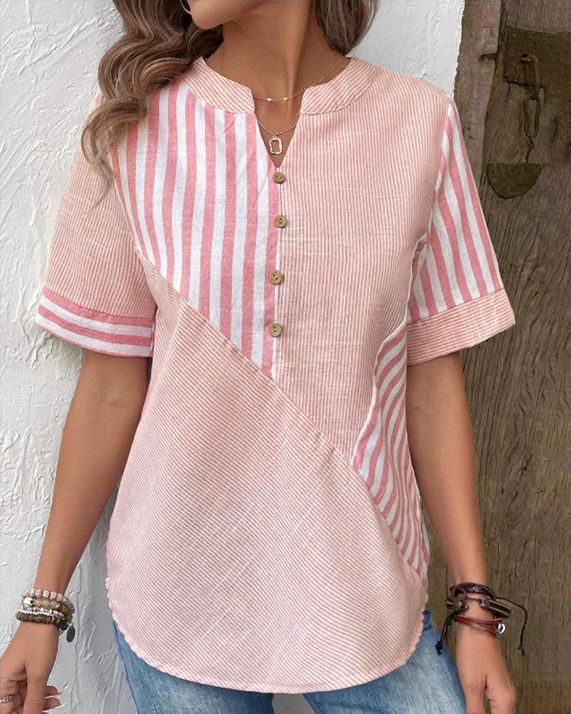 Talia - Blusa a rayas