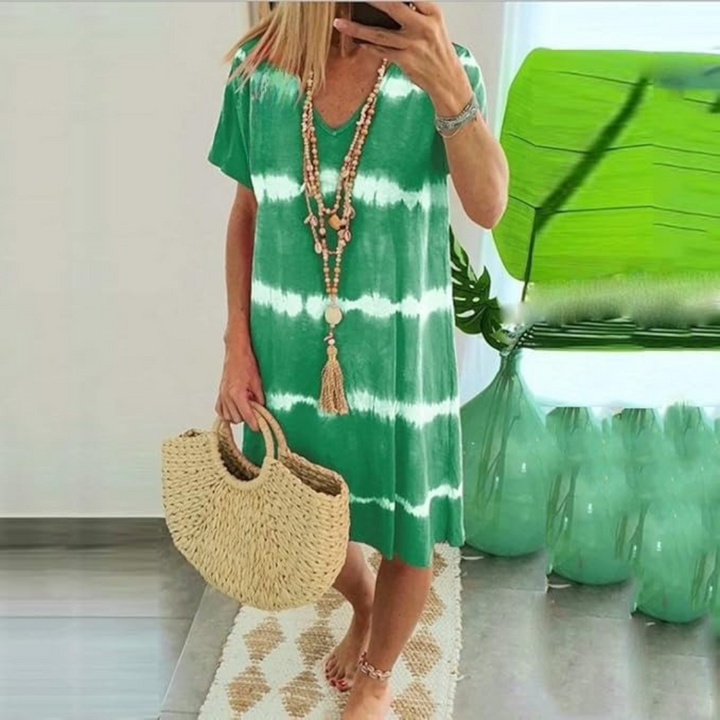 Wilma – Vestido boho tie-dye