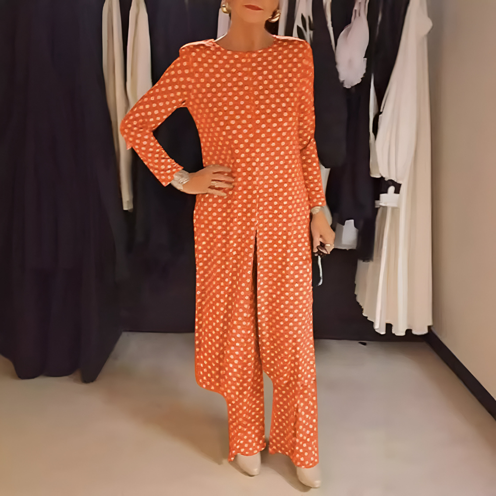 Marcella - Conjunto elegante estampado